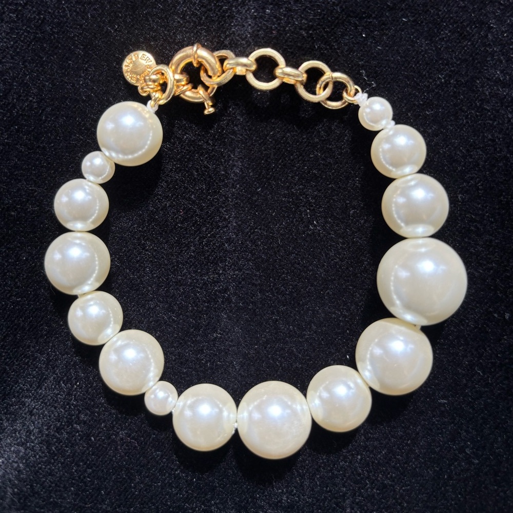 J.Crew Pearl Ball Bracelet NWOT